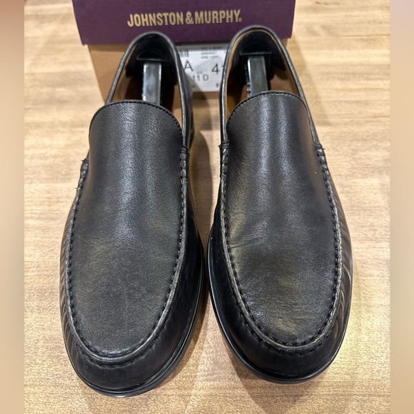 Johnston & Murphy Harrison XC Flex Loafers - Black 11 D - Picture 1 of 5
